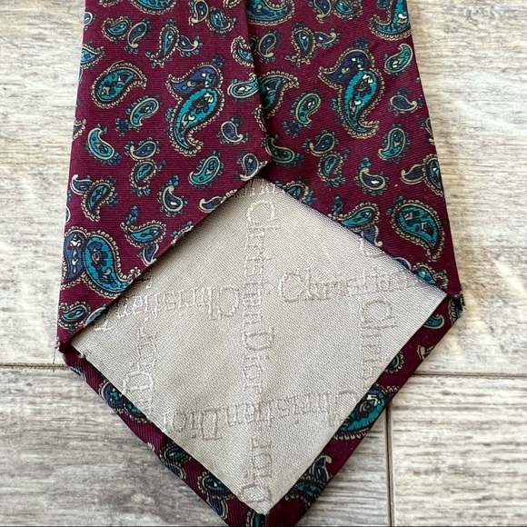 FINAL PRICE ‼️ Vintage Christian Dior and Givenchy Silk Tie Bundle - Picture 7 of 15